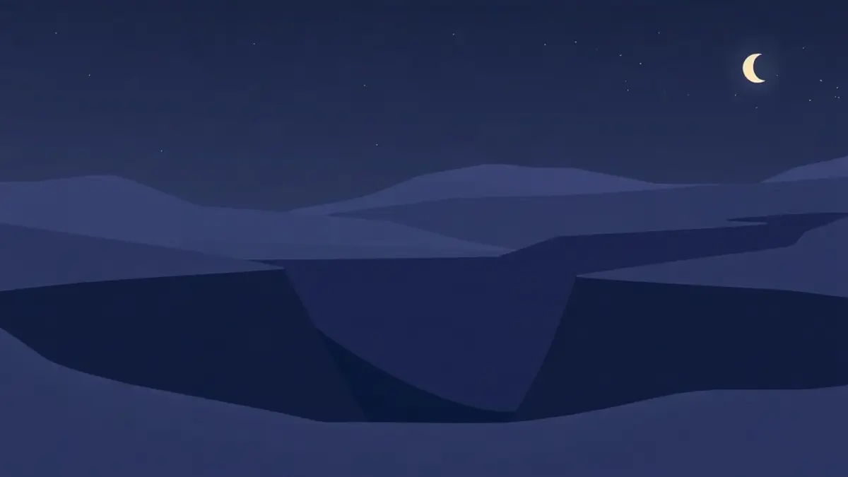 Abstract illustration representing took a nap and now you can't sleep?