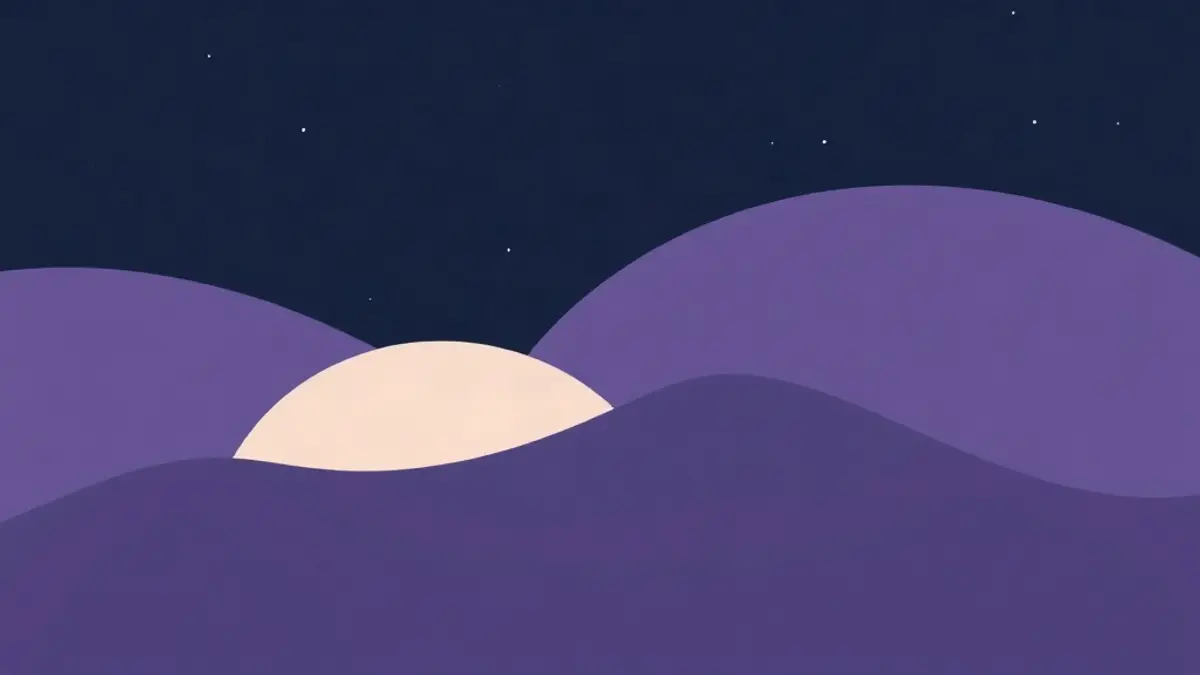 Abstract illustration representing when your partner keeps waking you up