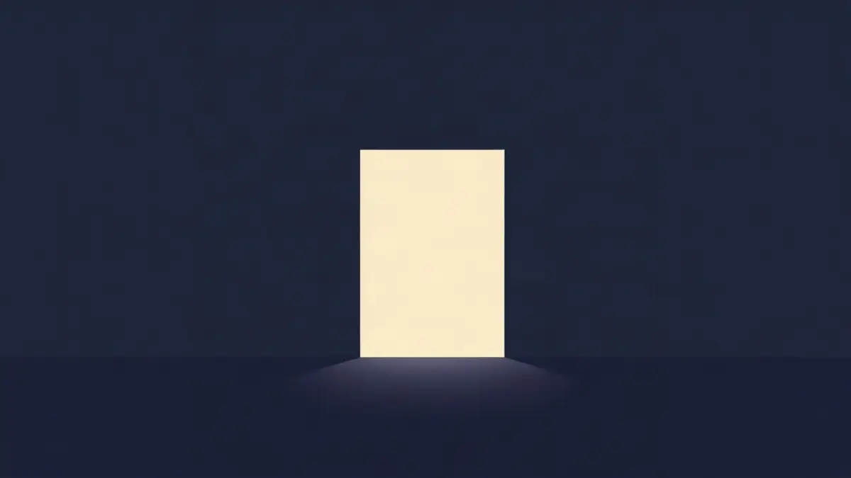 Abstract illustration representing should you stay in bed when you can't sleep?