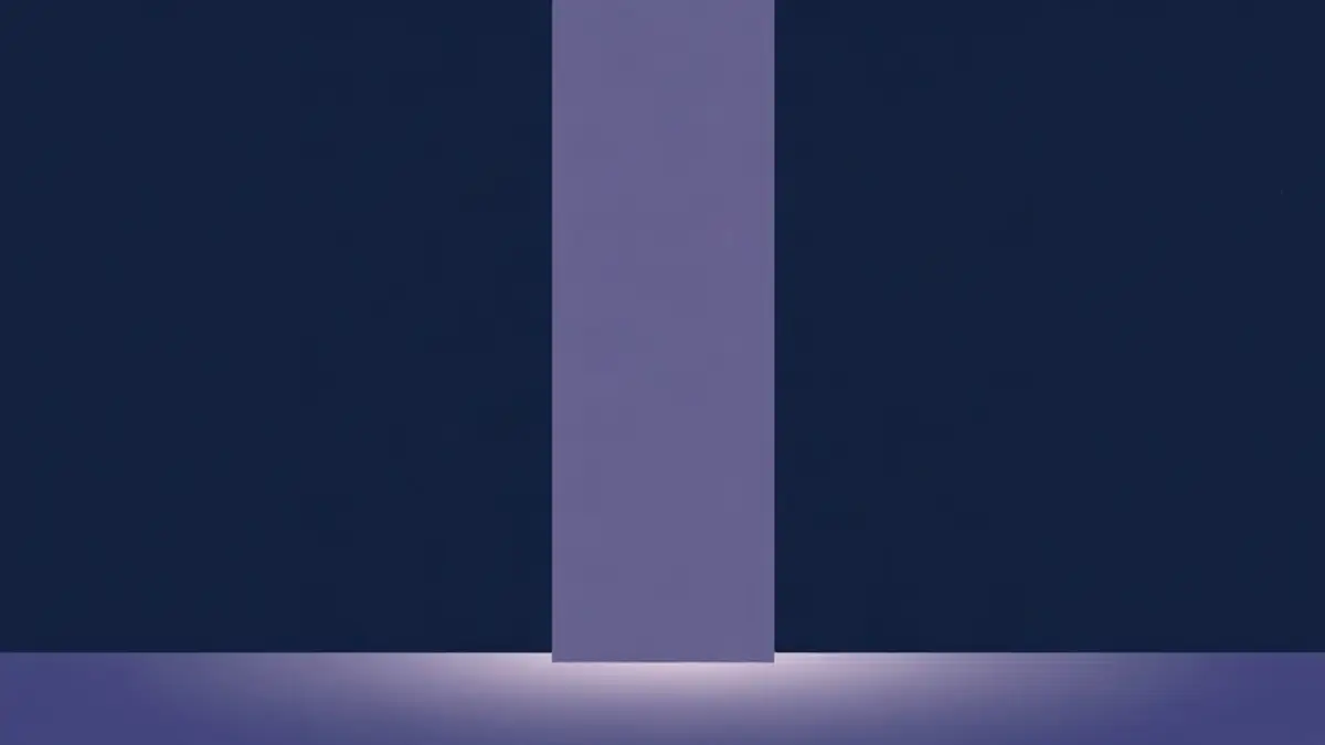 Abstract illustration representing things that help you sleep (and things that do not)