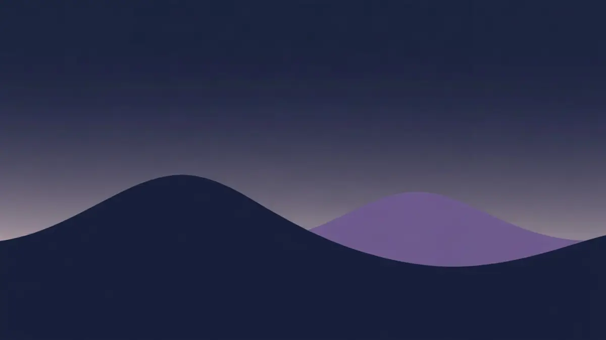 Abstract illustration representing why am i tired but can't sleep?